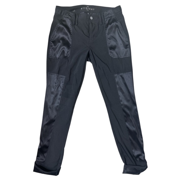 White House Black Market Stain Utility Straight Crop Pants Size 2 - Picture 1 of 11